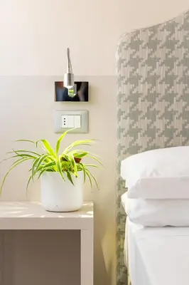 Letto o letti in una camera di Hotel Grottamare