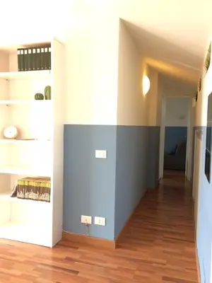 Cucina o angolo cottura di Mansarda Santa Giustina