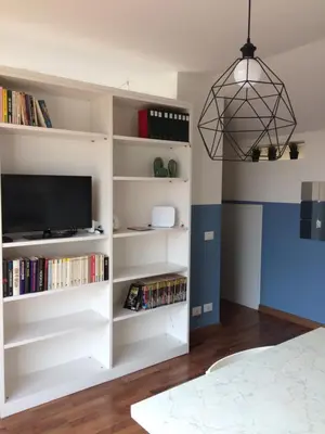 Biblioteca nell'appartamento
