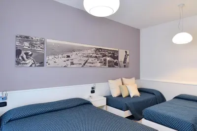 Letto o letti in una camera di Hotel & Residence Progresso