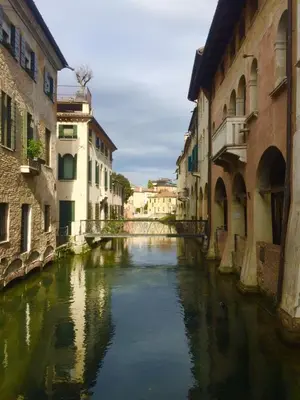 Vista sul fiume nelle vicinanze dell'aparthotel