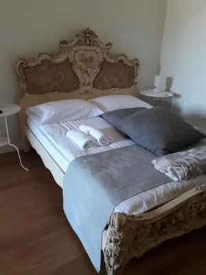 Letto o letti in una camera di Il Borgo dei Molini