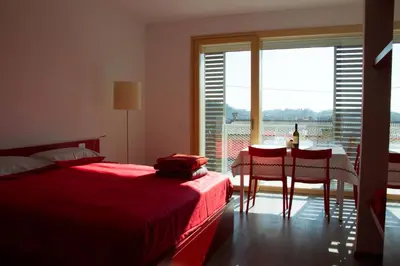 Letto o letti in una camera di Ingrappa Sporthouse