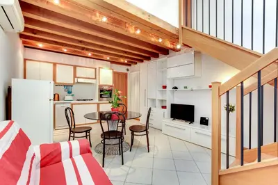 Cucina o angolo cottura di Little Canal 19