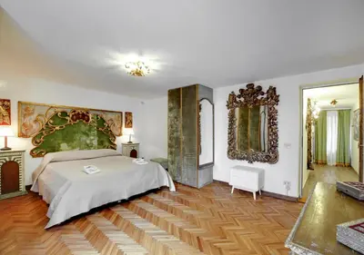 Letto o letti in una camera di Venetian Apartment Accademia Dorsoduro District