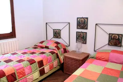 Letto o letti in una camera di Venetian House With Terrace