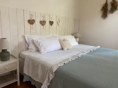 Letto o letti in una camera di Strategico per Venezia - Piscina e Aria Condizionata - Villa Gina