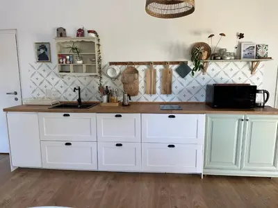Cucina o angolo cottura di Strategico per Venezia - Piscina e Aria Condizionata - Villa Gina