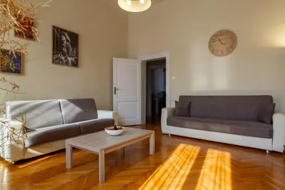 Area soggiorno di THEATER VENICE APARTMENT