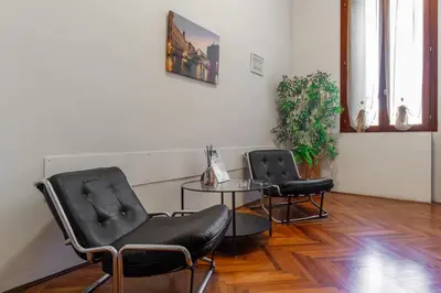 Area soggiorno di THEATER VENICE APARTMENT