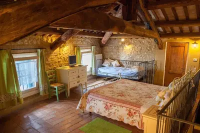 Letto o letti in una camera di Country Club Da Cesco