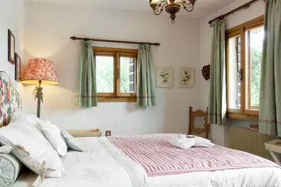 Letto o letti in una camera di Villa La Cimetta Asolo