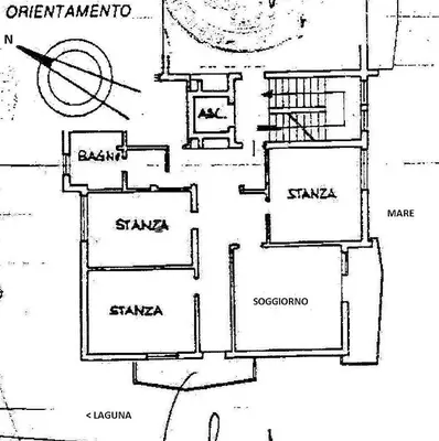 Planimetria di Casa Murazzi