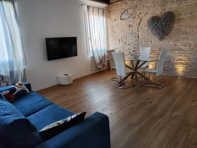 TV o dispositivi per l'intrattenimento presso Ca' Monica Apartment