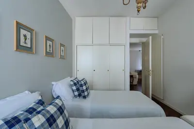 Letto o letti in una camera di Ca' Riva San Marco