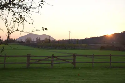 Paesaggio naturale nelle vicinanze della casa vacanze