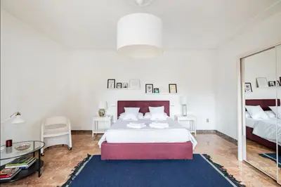 Letto o letti in una camera di Casa del Vigneto