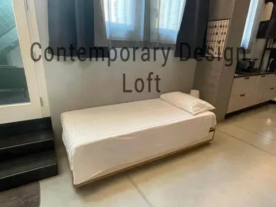 Letto o letti in una camera di Contemporary Design Loft & Apartment Padova