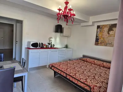 Letto o letti in una camera di Prince Apartments