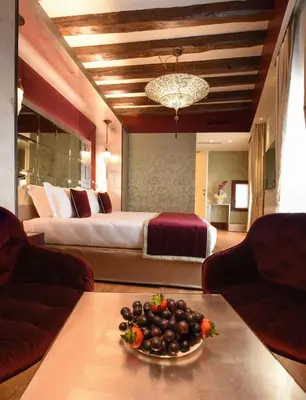 Area soggiorno di Santa Croce Boutique Hotel
