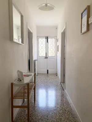 Area soggiorno di Ca' Girolamo Apartment