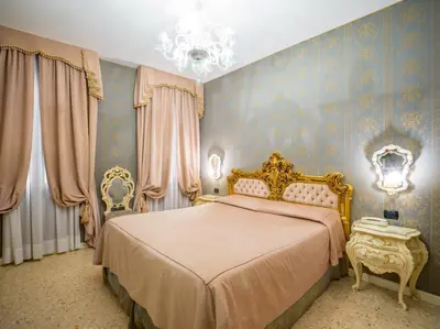 Letto o letti in una camera di Dimora Marciana