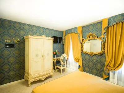 Letto o letti in una camera di Dimora Marciana