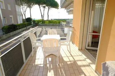 Balcone o terrazza di Vistamare Apartments