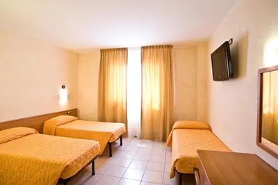 TV o dispositivi per l'intrattenimento presso Hotel Colombo