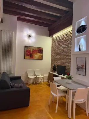 Area soggiorno di Vittoria Serene Home - Heart of Venice
