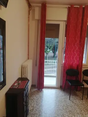 Area soggiorno di Venice Concordia Guesthouse
