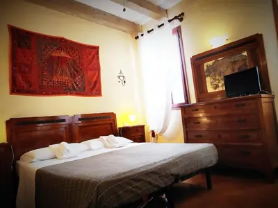 Letto o letti in una camera di B&B Venice 1964