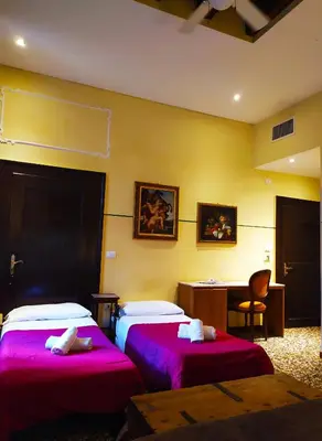 Letto o letti in una camera di B&B Venice 1964