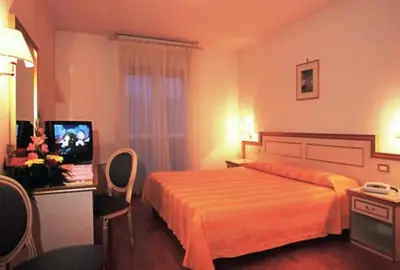 Letto o letti in una camera di Hotel Park Venezia