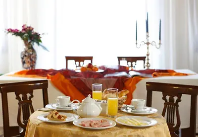 Cibo presso il bed & breakfast o nelle vicinanze