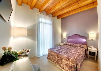 Letto o letti in una camera di Agriturismo Ca' Beatrice - Venice Airport