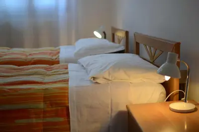 Letto o letti in una camera di Alloggi Barbaria