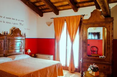 Letto o letti in una camera di Agriturismo Villa Mocenigo