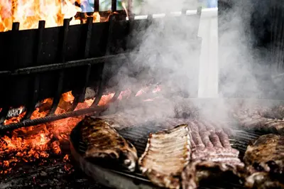 Attrezzature per barbecue disponibili per gli ospiti dell'agriturismo