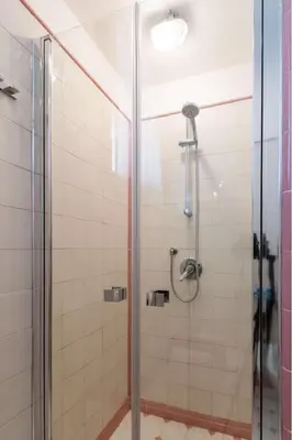 Bagno di Esclusivo appartamento- 6 persone in Villa Liberty