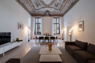 Area soggiorno di Palazzo Vendramin Costa