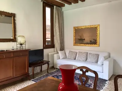 Area soggiorno di Ca Giovanni - charmant and exclusive apartment