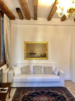 Area soggiorno di Ca Giovanni - charmant and exclusive apartment