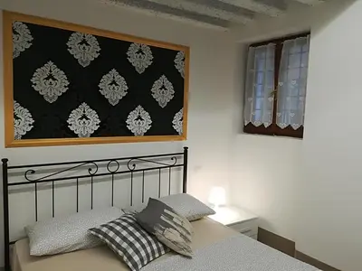 Letto o letti in una camera di Calle della Pietà