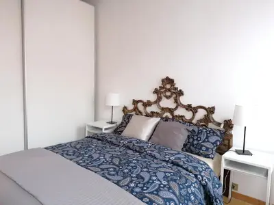 Letto o letti in una camera di Casa Palazzi