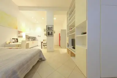 Letto o letti in una camera di Cà Stae