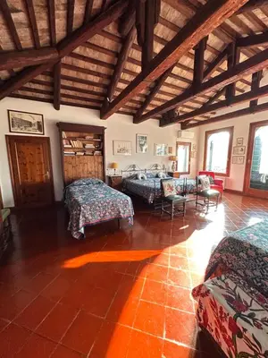 Area soggiorno di B&B Villa Gradenigo