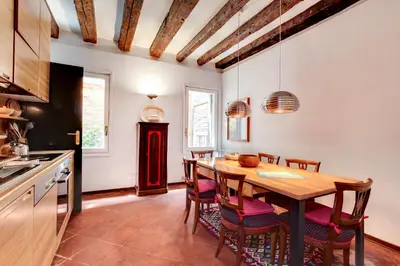 Cucina o angolo cottura di Cà Malvasia House With Garden
