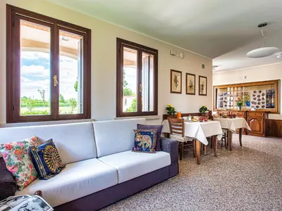 Area soggiorno di Borgo Tabari Locazione Turistica