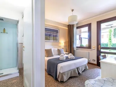 Letto o letti in una camera di Borgo Tabari Locazione Turistica